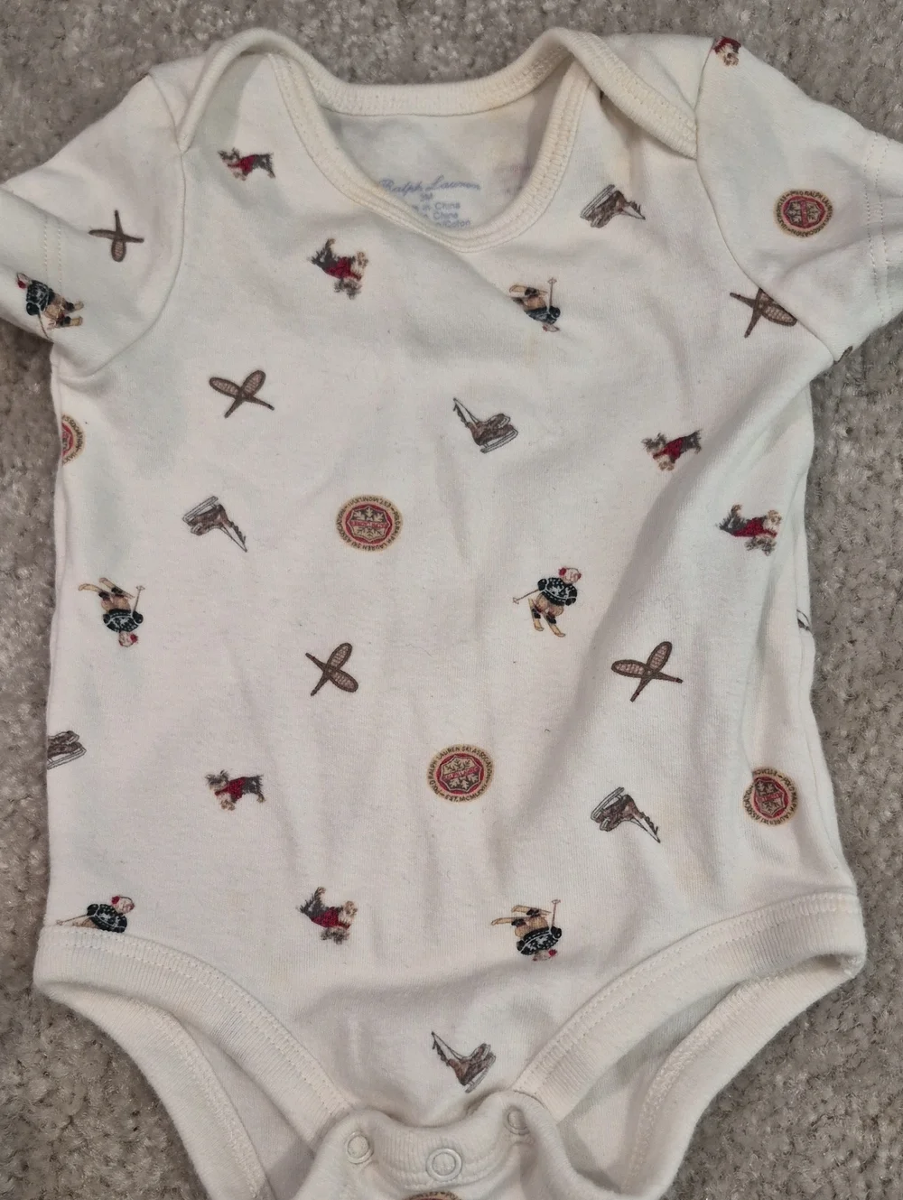 Ralph Lauren Bodysuit Oneie Baby